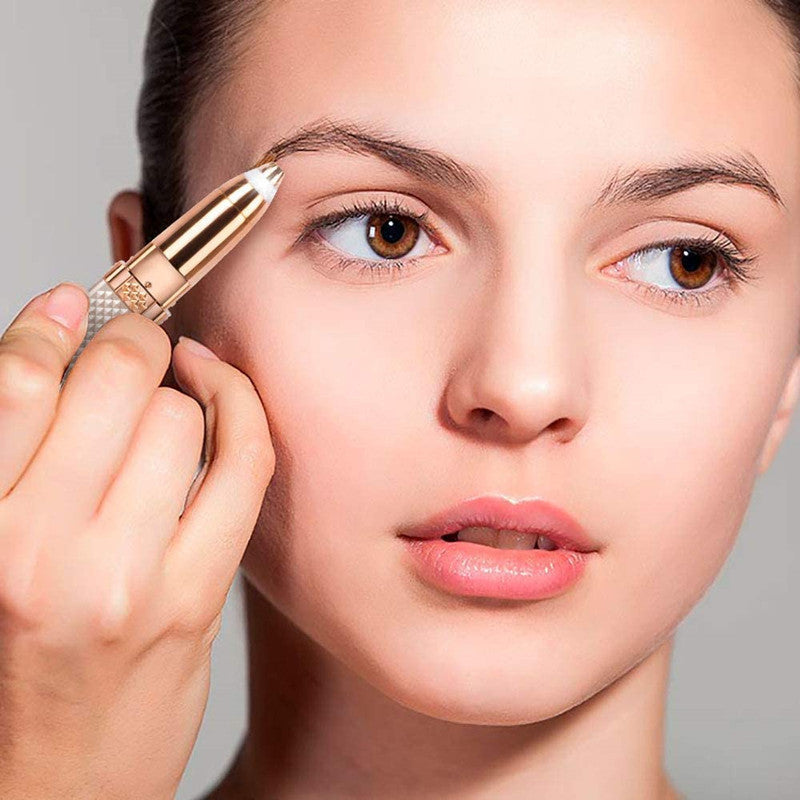 آلة إزالة شعر الوجه والحواجب 2 في 1 - Épilateur Facial & Sourcils 2-en-1