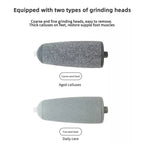 مقشر القدم الكهربائي لإزالة الجلد الميت والكالو - Râpe Électrique Pieds Anti-Callosités et Peaux Mortes