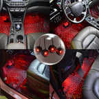 إضاءة جو السيارة RGB 4 في 1 USB - Lumière d'Ambiance Voiture RGB 4-en-1 USB