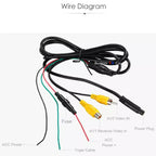 مرآة رؤية خلفية بشاشة 7 بوصة LCD TFT MP5 بلوتوث 1024P - Rétroviseur Écran LCD TFT 7 Pouces MP5 Bluetooth 1024P