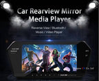 مرآة رؤية خلفية بشاشة 7 بوصة LCD TFT MP5 بلوتوث 1024P - Rétroviseur Écran LCD TFT 7 Pouces MP5 Bluetooth 1024P