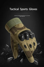 قفازات تكتيكية عسكرية للدراجات النارية كاملة الأصابع - Gants Tactiques Militaires Moto Doigt Complet