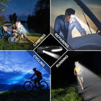 كشاف رأس Quickdz Shop قابل للشحن COB 350 لومن مع مستشعر حركة - Lampe Frontale Quickdz Shop Rechargeable COB 350 Lumens avec Capteur de Mouvement