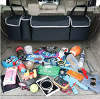 منظم سيارة 2 في 1: مقعد خلفي وصندوق | مقاوم للماء - Organisateur Voiture 2-en-1: Siège Arrière & Coffre | Étanche