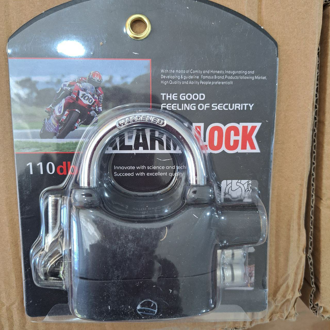 قفل إنذار ذكي 110 ديسيبل مقاوم للماء - Cadenas Alarme Étanche 110dB Anti-Vol