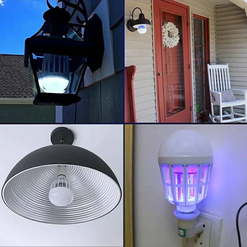 Ampoule LED Économique anti-moustiques 3 en 1 E27 AC220V