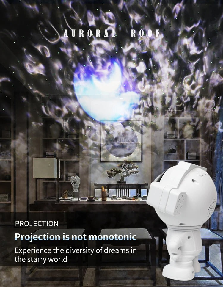 Projecteur d’astronome de ciel étoilé galaxie Bleutooth avec télécommande V2