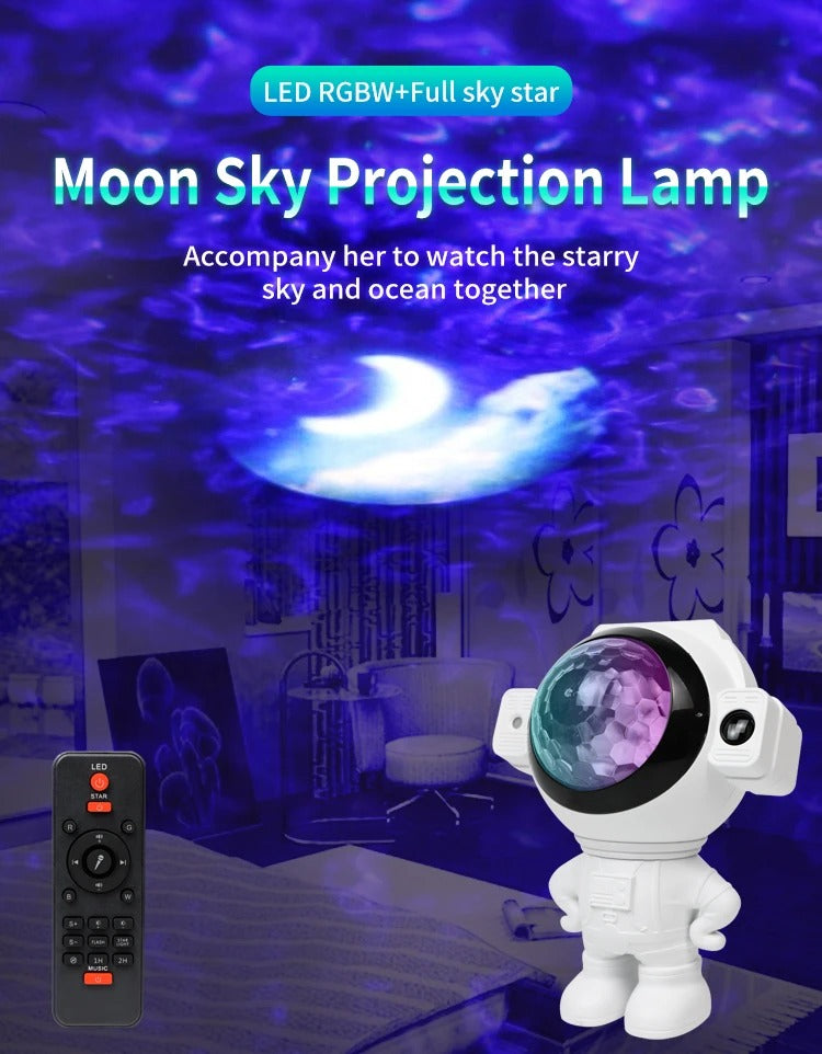 Projecteur d’astronome de ciel étoilé galaxie Bleutooth avec télécommande V2