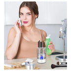 Machine de nettoyage de pinceaux maquillage électrique portable 3en1 - منظف ​​ومجفف فرش المكياج الأوتوماتيكي