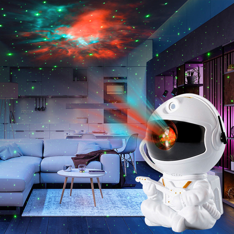 Projecteur LED Astronome Galaxy atmosphère étoilée, veilleuse LED pour chambre à coucher - مصباح رائد الفضاء