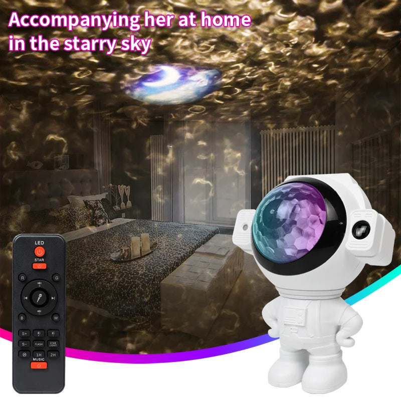 Projecteur d’astronome de ciel étoilé galaxie Bleutooth avec télécommande V2