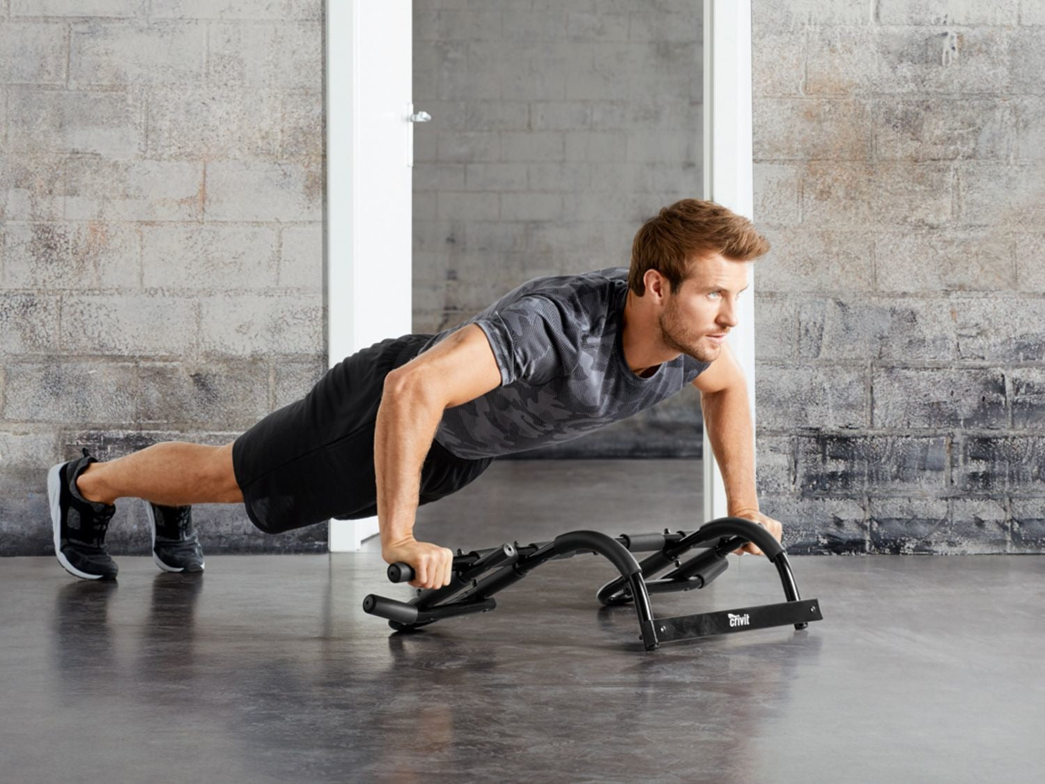 بار عقلة للباب Iron Gym Extreme متعدد الوظائف مضاد للانزلاق - Barre de Traction Porte Iron Gym Extreme Multifonction Antidérapante