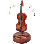 كمان صغير صندوق موسيقى ديكور - Mini Violon Boîte à Musique Décorative Rétro