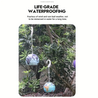 Lampe Led Suspendue En Forme De Boule Décorative, Rechargeable Par Usb, Pour Camping Intérieur Et Extérieur, En Forme De Lune Ou De Terre, 1 Pièce