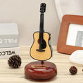جيتار صغير صندوق موسيقي | ديكور منزلي أنيق - Mini Guitare Boîte à Musique Rétro | Décoration Élégante