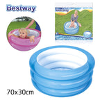 مسبح أطفال قابل للنفخ دائري Bestway 70x30 سم #51033 - Piscine Gonflable Ronde Enfants Bestway 70x30cm #51033