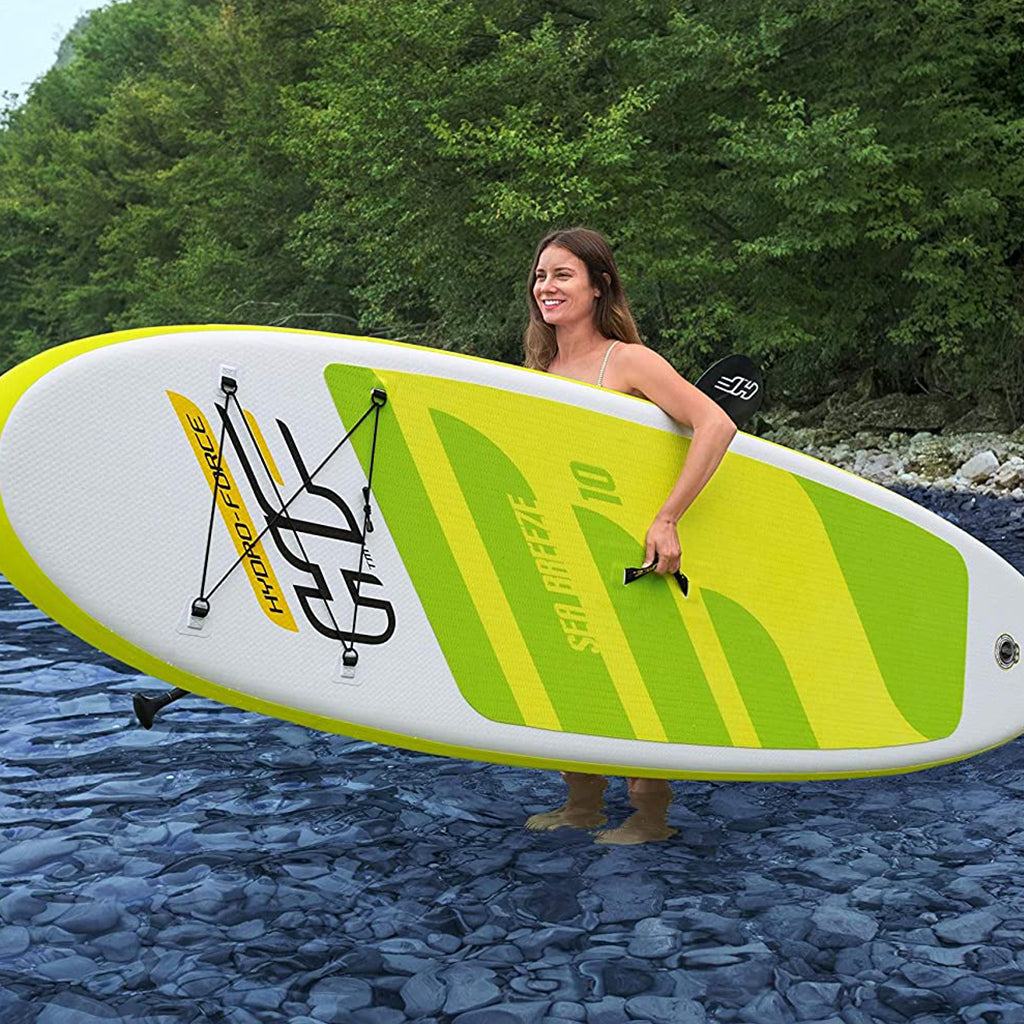 لوح تجديف قابل للنفخ Bestway Hydro-Force 65340 مع مضخة يدوية - Paddle Gonflable Bestway Hydro-Force 65340 avec Pompe à Main