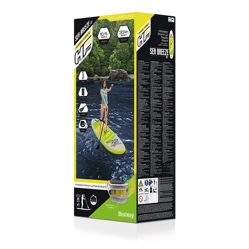 لوح تجديف قابل للنفخ Bestway Hydro-Force 65340 مع مضخة يدوية - Paddle Gonflable Bestway Hydro-Force 65340 avec Pompe à Main