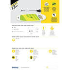 لوح تجديف قابل للنفخ Bestway Hydro-Force 65340 مع مضخة يدوية - Paddle Gonflable Bestway Hydro-Force 65340 avec Pompe à Main