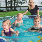 مسبح أطفال دائري أكواريوم فينيل/PVC شفاف 183x38 سم Bestway 55030 - Piscine Ronde Enfant Aquarium Vinyle/PVC Transparente 183x38cm Bestway 55030