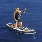 لوح تجديف قابل للنفخ Hydro-Force White Cap Bestway 65342 مع مضخة وحقيبة ظهر - Paddle Gonflable Hydro-Force White Cap Bestway 65342 avec Pompe et Sac à Dos