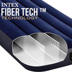 مرتبة هوائية INTEX 64756 بتقنية Fiber-Tech 191×76×25 سم - Matelas gonflable INTEX 64756 Fiber-Tech Technology 191×76×25cm