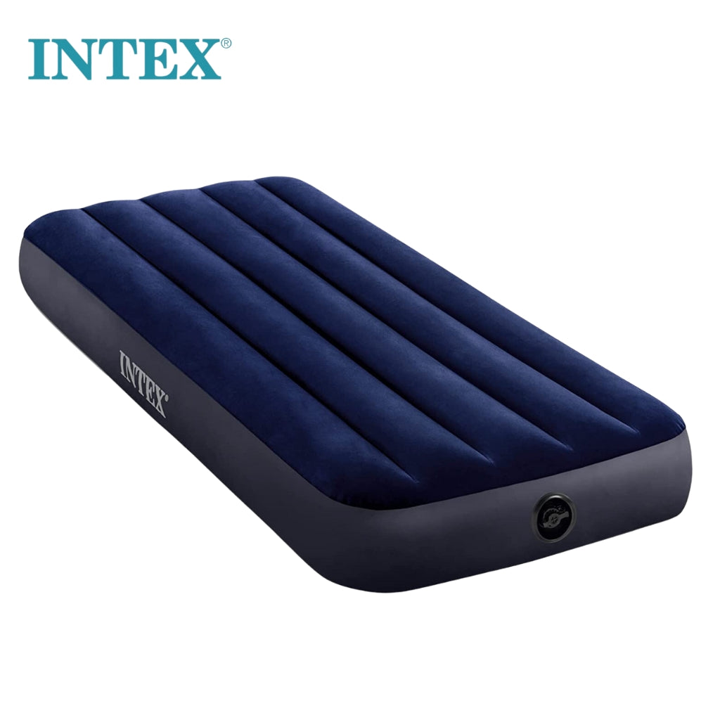 مرتبة هوائية INTEX 64756 بتقنية Fiber-Tech 191×76×25 سم - Matelas gonflable INTEX 64756 Fiber-Tech Technology 191×76×25cm