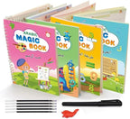 حقيبة ظهر أطفال PAW PAW دب لطيف + طقم كتب MAGIC BOOK تعليمية 4 كتب - PACK Sac à dos Enfant PAW PAW Ours Mignon + MAGIC BOOK 4 Livres Éducatifs
