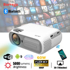 Borrego Projector Smart 1 Android 9.0 Bluetooth Projection technology 3.5inch LCD TFT display
