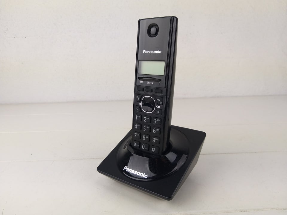 Panasonic Téléphone Numérique Sans Fil KX-TG1711 - هاتف أرضي لاسلكي بخاصية تسجيل الأرقام مع شاشة رقمية