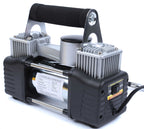Compresseur automobile à double piston, 70 L/min, tuyau de 3 mètres, 12 V