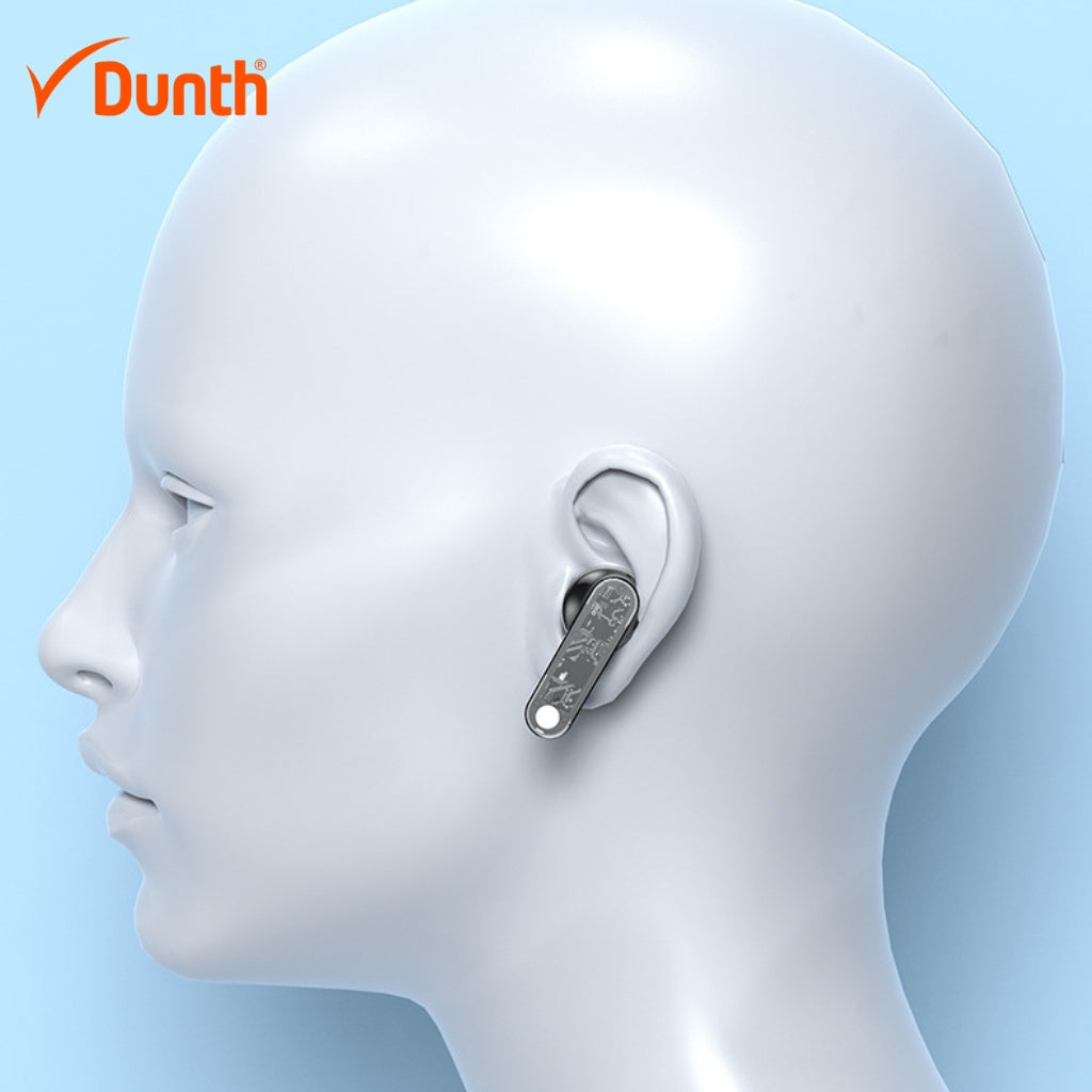 Écouteurs sans fil bluetooth, écouteur mains libres, couleur noir DUNTH DU-T151