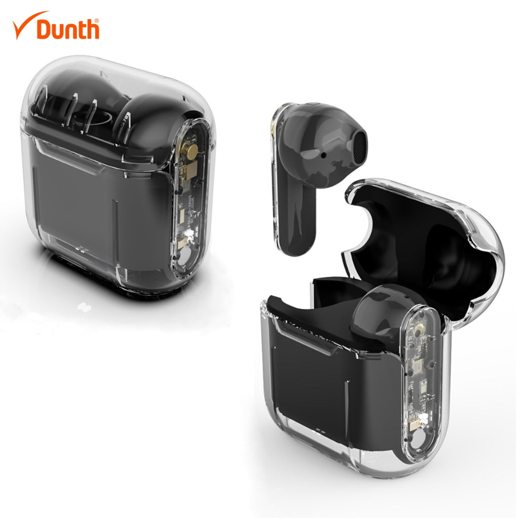 Écouteurs sans fil bluetooth, écouteur mains libres, couleur noir DUNTH DU-T151