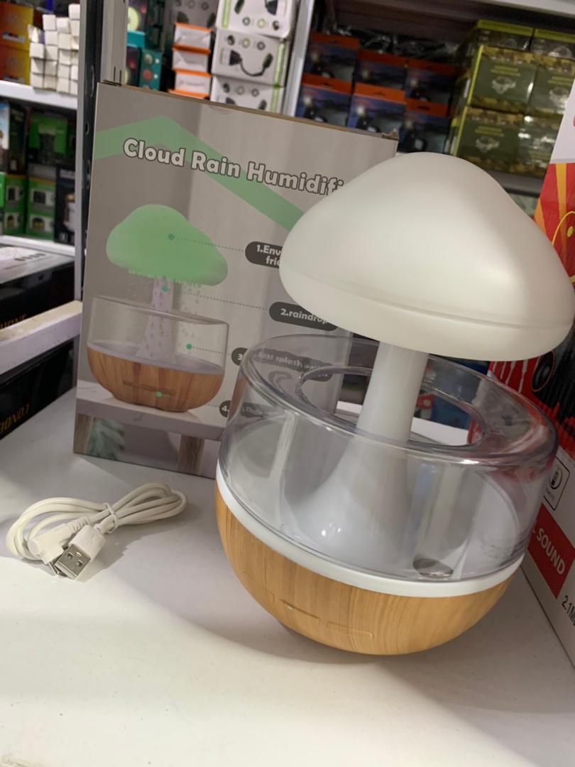 Humidificateur créatif en forme de nuage de pluie 7 couleurs 280ml