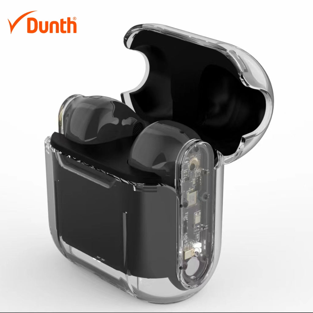 Écouteurs sans fil bluetooth, écouteur mains libres, couleur noir DUNTH DU-T151