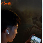 Écouteurs sans fil bluetooth, écouteur mains libres, couleur noir DUNTH DU-T151