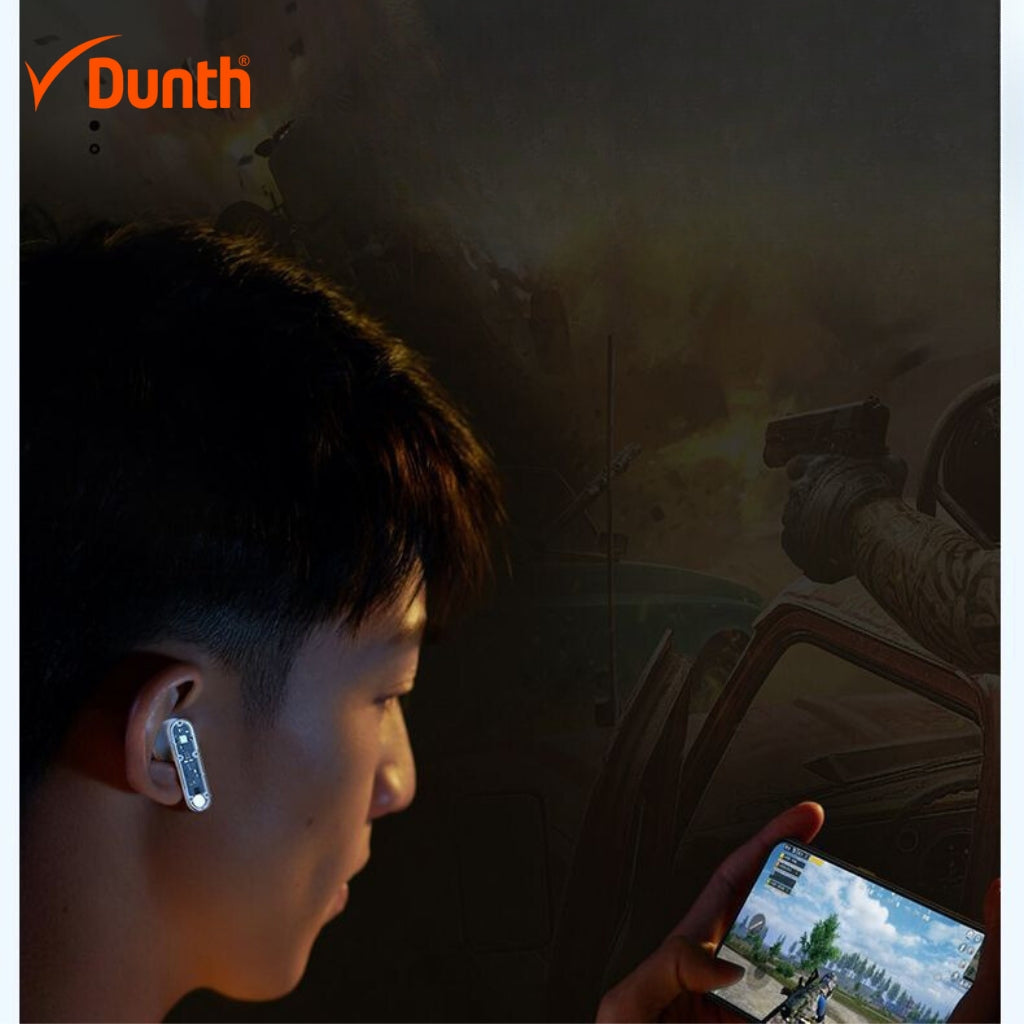 Écouteurs sans fil bluetooth, écouteur mains libres, couleur noir DUNTH DU-T151