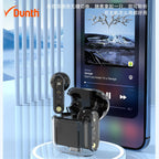 Écouteurs sans fil bluetooth, écouteur mains libres, couleur noir DUNTH DU-T151
