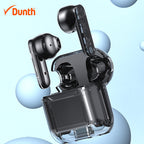 Écouteurs sans fil bluetooth, écouteur mains libres, couleur noir DUNTH DU-T151