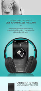 Casque Bluetooth sans fil stéréo Hifi , microphone intégré, Souple DUNTH DU-B130