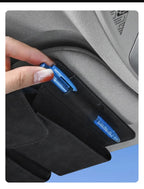 منظم حاجب شمس السيارة متعدد الوظائف من Quickdz Shop - Organisateur Pare-Soleil Voiture Universel Quickdz Shop avec Étui à Lunettes