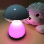 Lampe de chevet LED à capteur tactile Champignon à intensité variable RGB