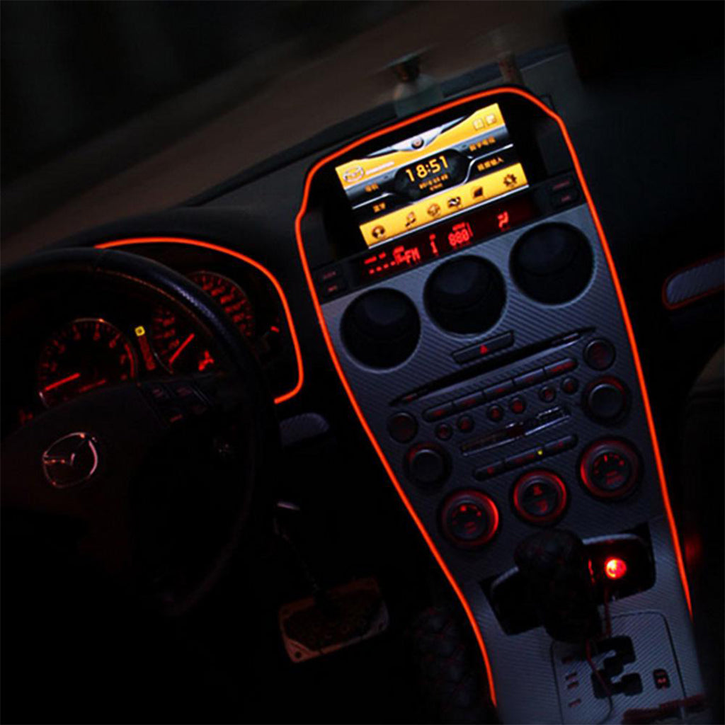 كابل إضاءة مرن لتزيين داخل السيارة CCLL - Câble Lumineux Flexible Décoration Intérieur Voiture CCLL