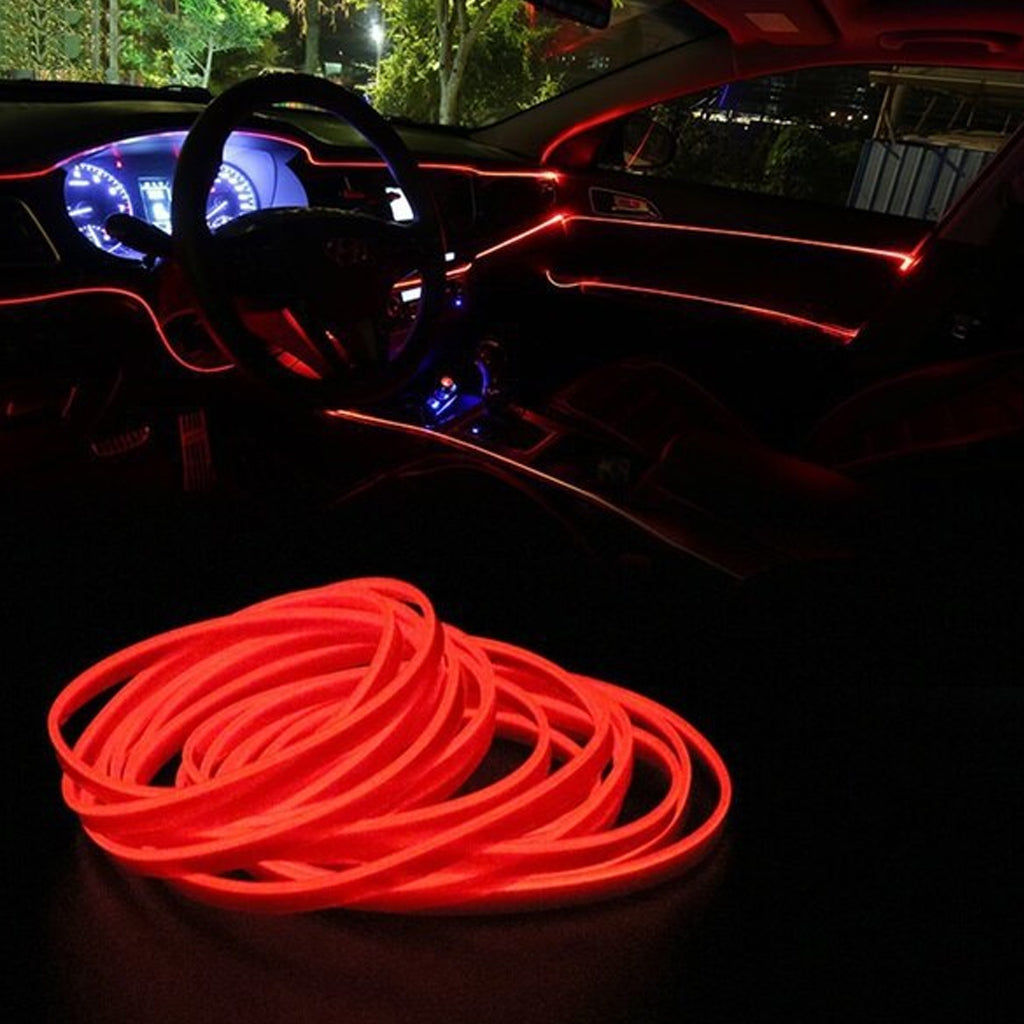 كابل إضاءة مرن لتزيين داخل السيارة CCLL - Câble Lumineux Flexible Décoration Intérieur Voiture CCLL