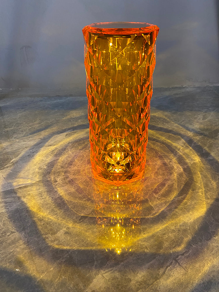 مصباح طاولة كريستال LED RGB 16 لون باللمس والريموت - Quickdz Shop - Lampe de Table LED Cristal Diamant RGB 16 Couleurs Tactile & Télécommande - Quickdz Shop