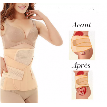 حزام شد البطن بعد الولادة 3 قطع - Quickdz Shop - Ceinture Post-Partum 3PCS - Récupération Ventre - Quickdz Shop