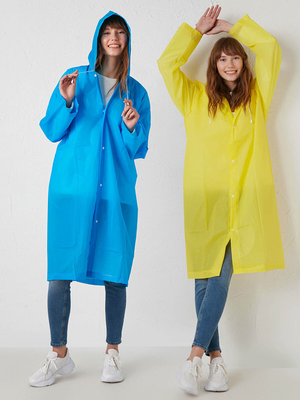 Manteau imperméable à capuche transparent, léger et réfléchissant,