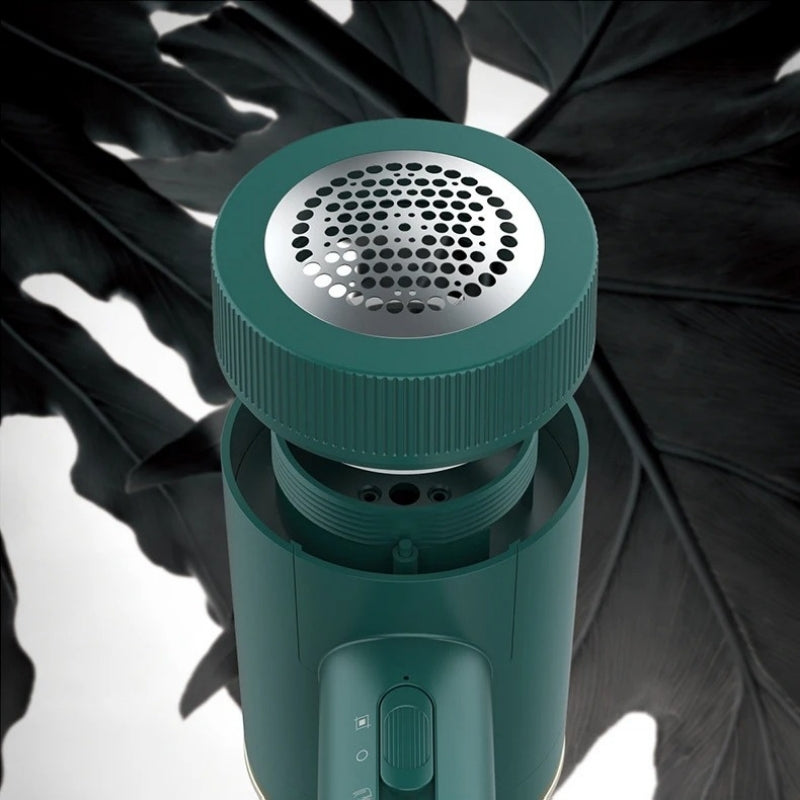 Défroisseur et rasoir à peluches portatif 2 en 1 pour vêtements مكواة + الة زغب 2 في 1 محمولة للملابس