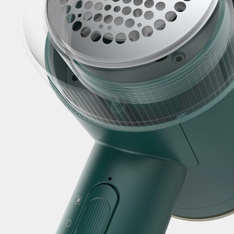 Défroisseur et rasoir à peluches portatif 2 en 1 pour vêtements مكواة + الة زغب 2 في 1 محمولة للملابس