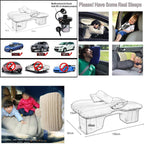 مرتبة La-riz هوائية للسيارة - Matelas Gonflable Voiture La-riz
